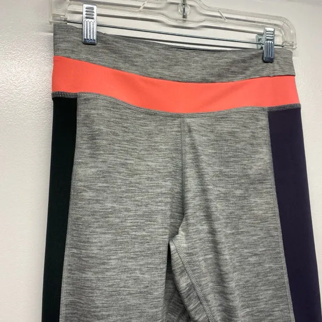 Nike Dri-FIT Size M Women's Gray-Multi Color Block Leggings Activewear Pants