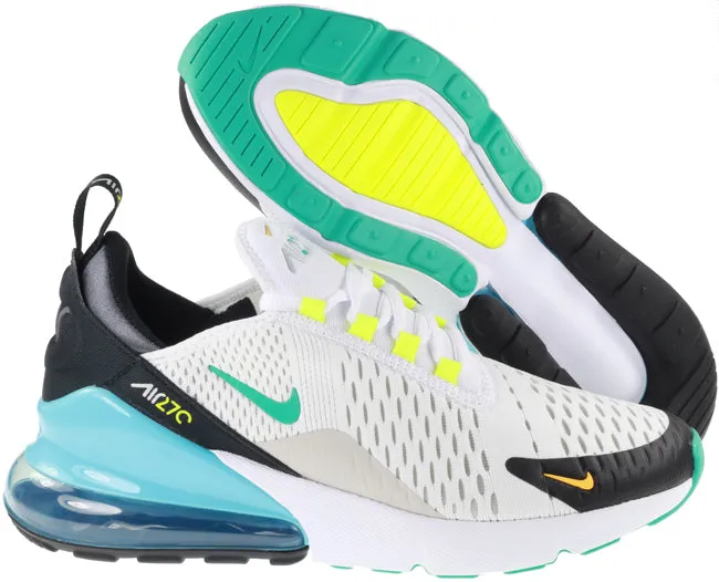 Nike Shoes Juniors Air Max 270 White Hyper Jade Black Light Graphite