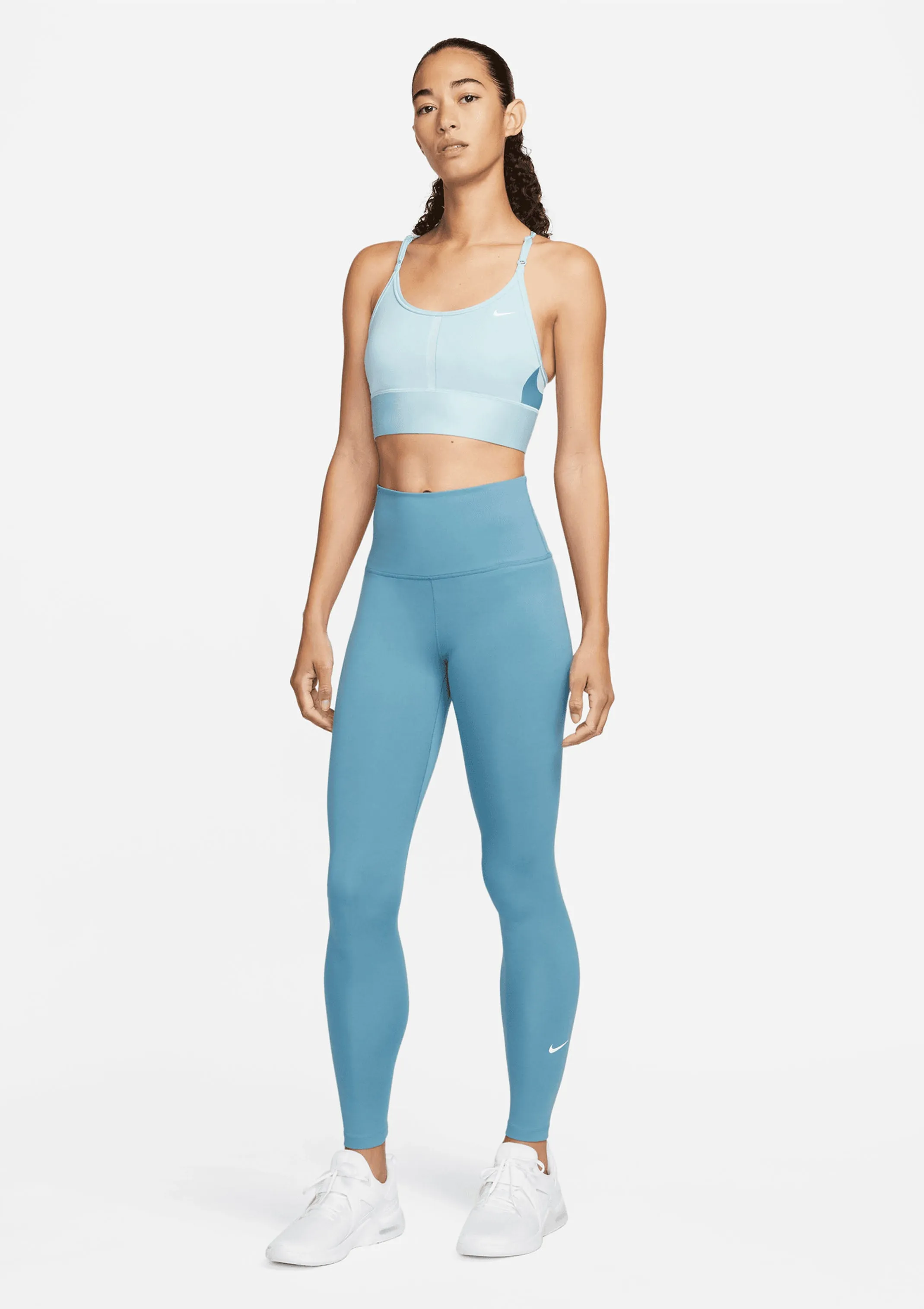 Nike Womens One High-Rise Leggings Blue  DM7278-440