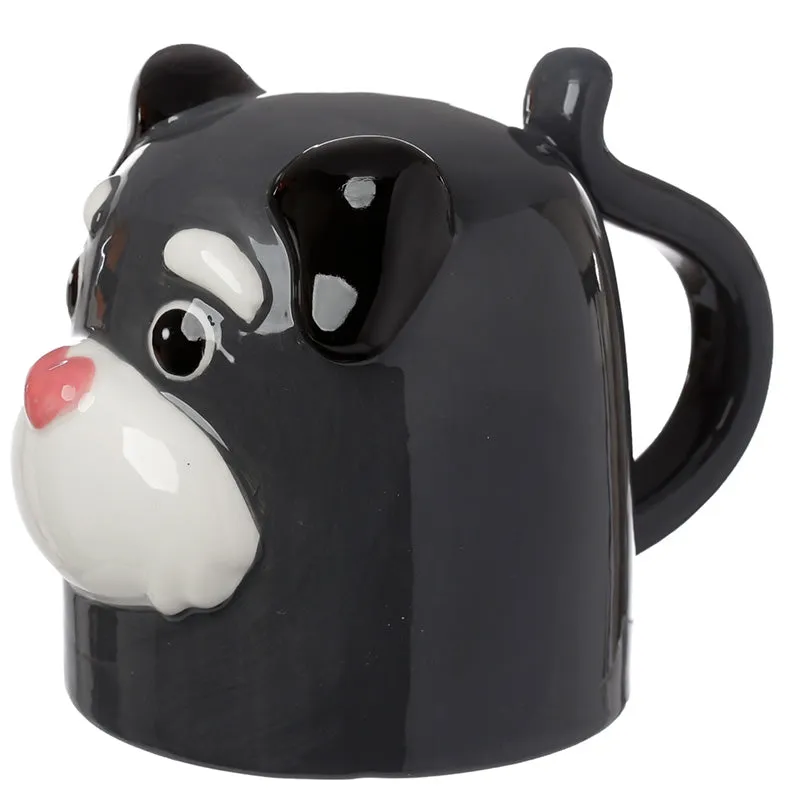 Novelty Upside Down Ceramic Mug - Dog Squad UMUG11