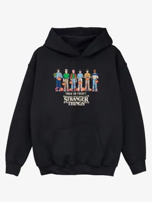 NW2 Stranger Things Trick Or Treat Kids Black Hoodie | Sweatshirts & Hoodies | George at ASDA