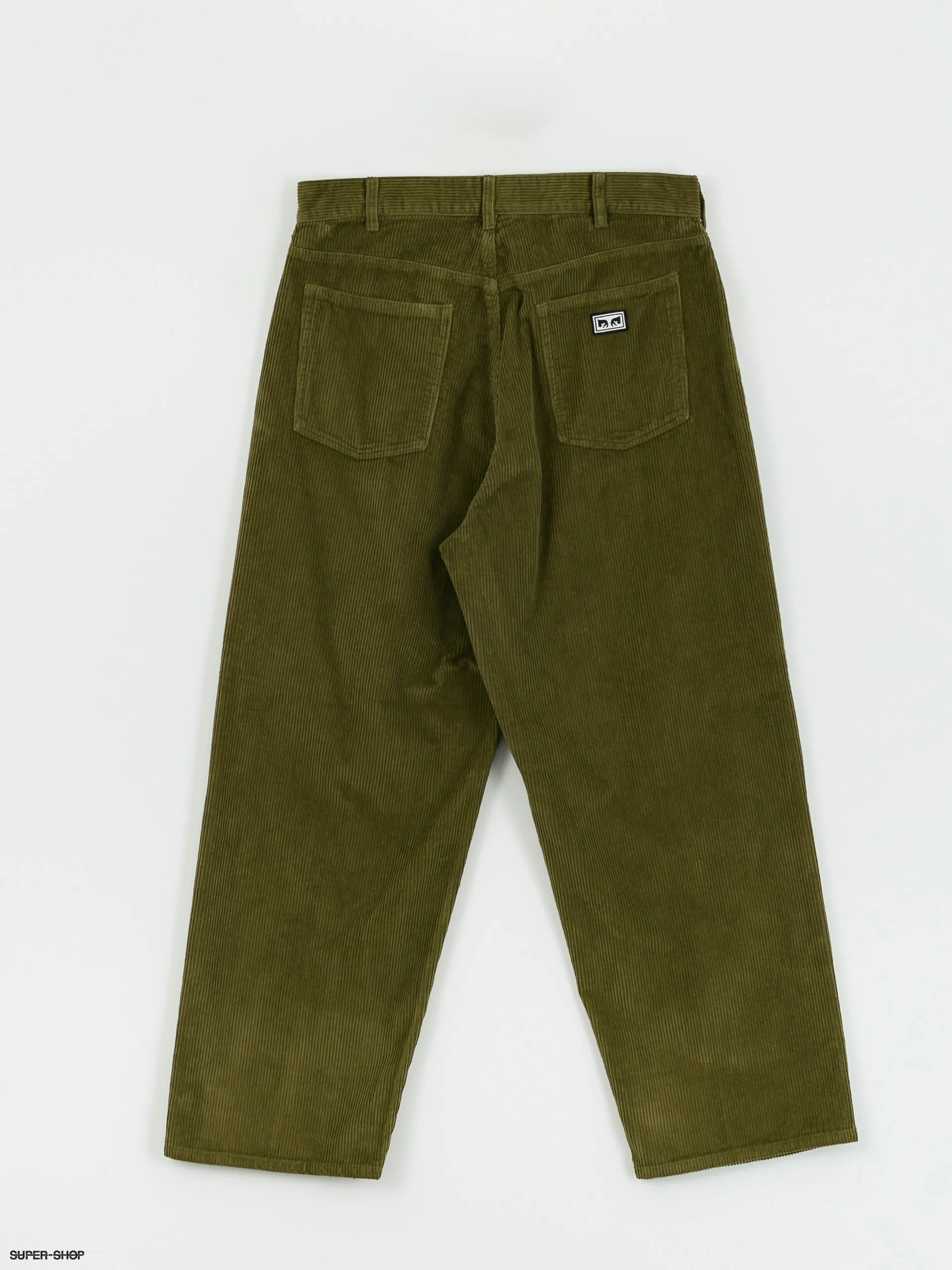 OBEY Bigwig Baggy Corduroy Pants (moss green)