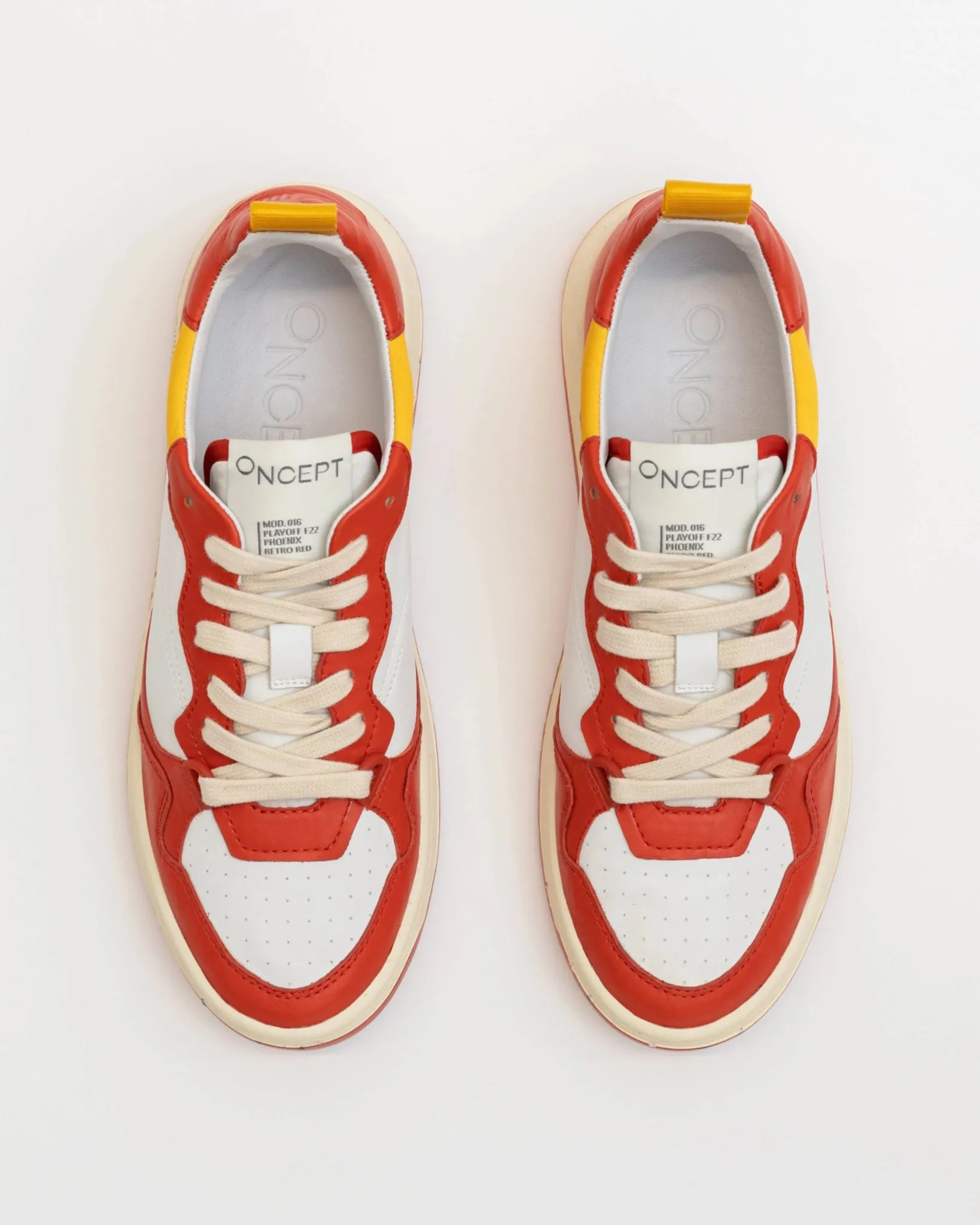 Oncept Phoenix Sneaker in Retro Red