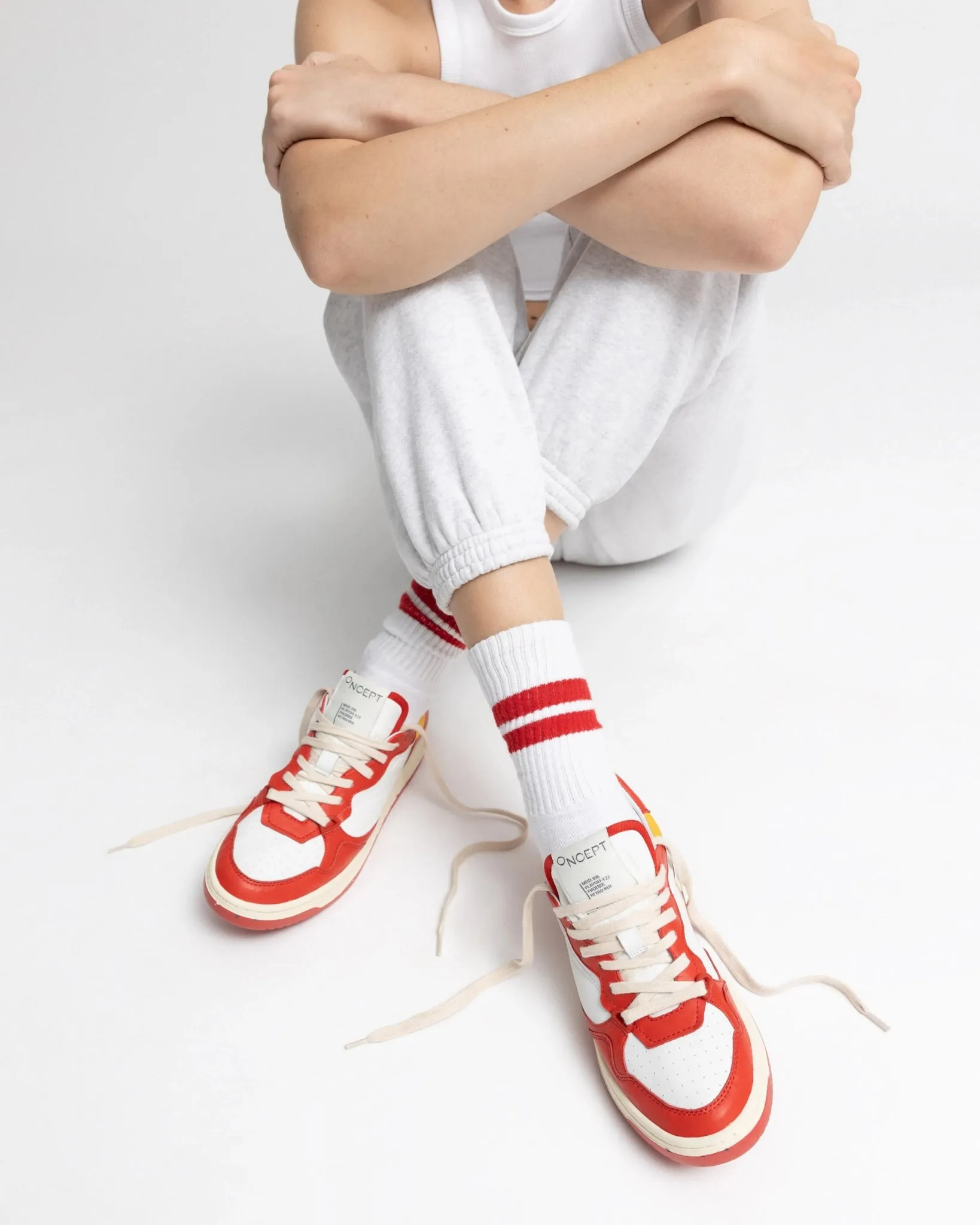 Oncept Phoenix Sneaker in Retro Red