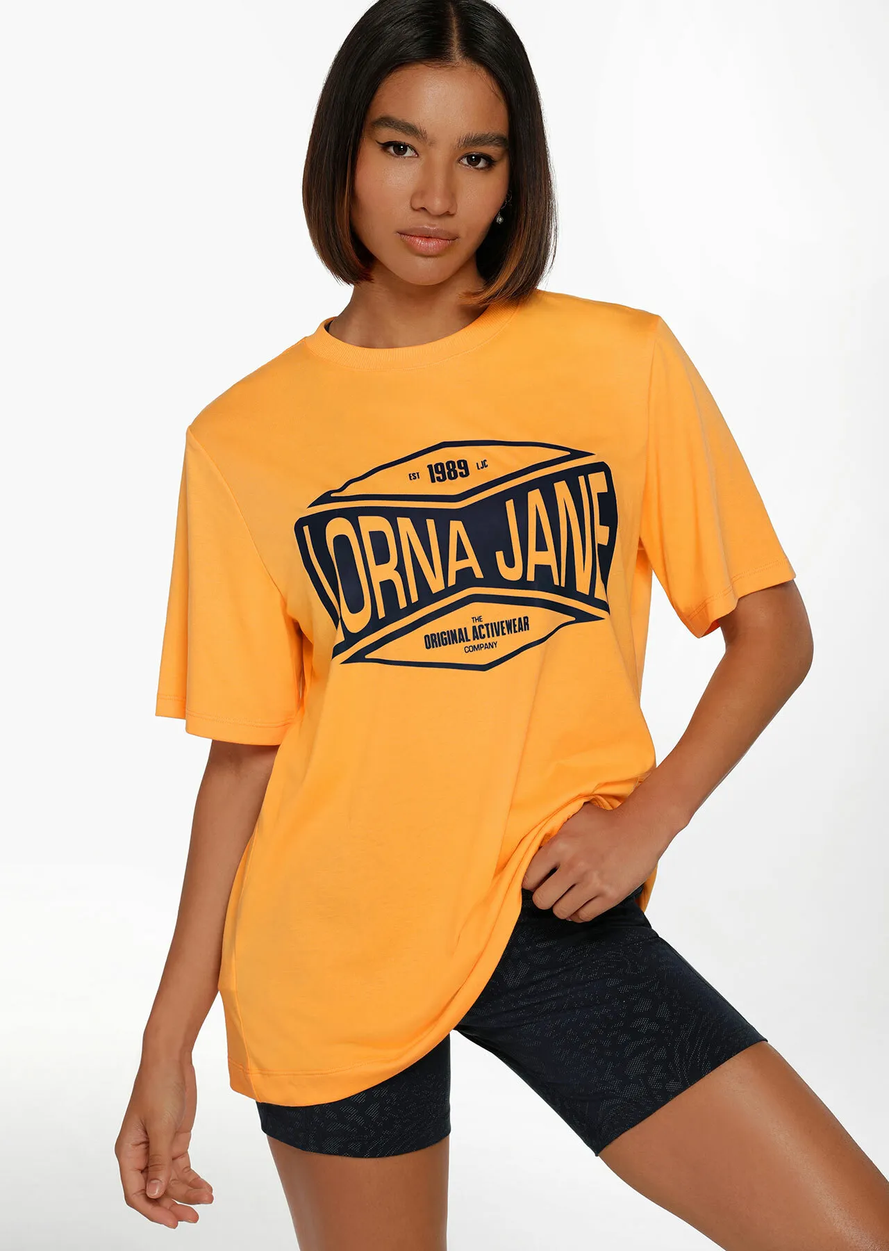 Original Activewear Relaxed Tee | Yellow | Sale | Lorna Jane New Zealand