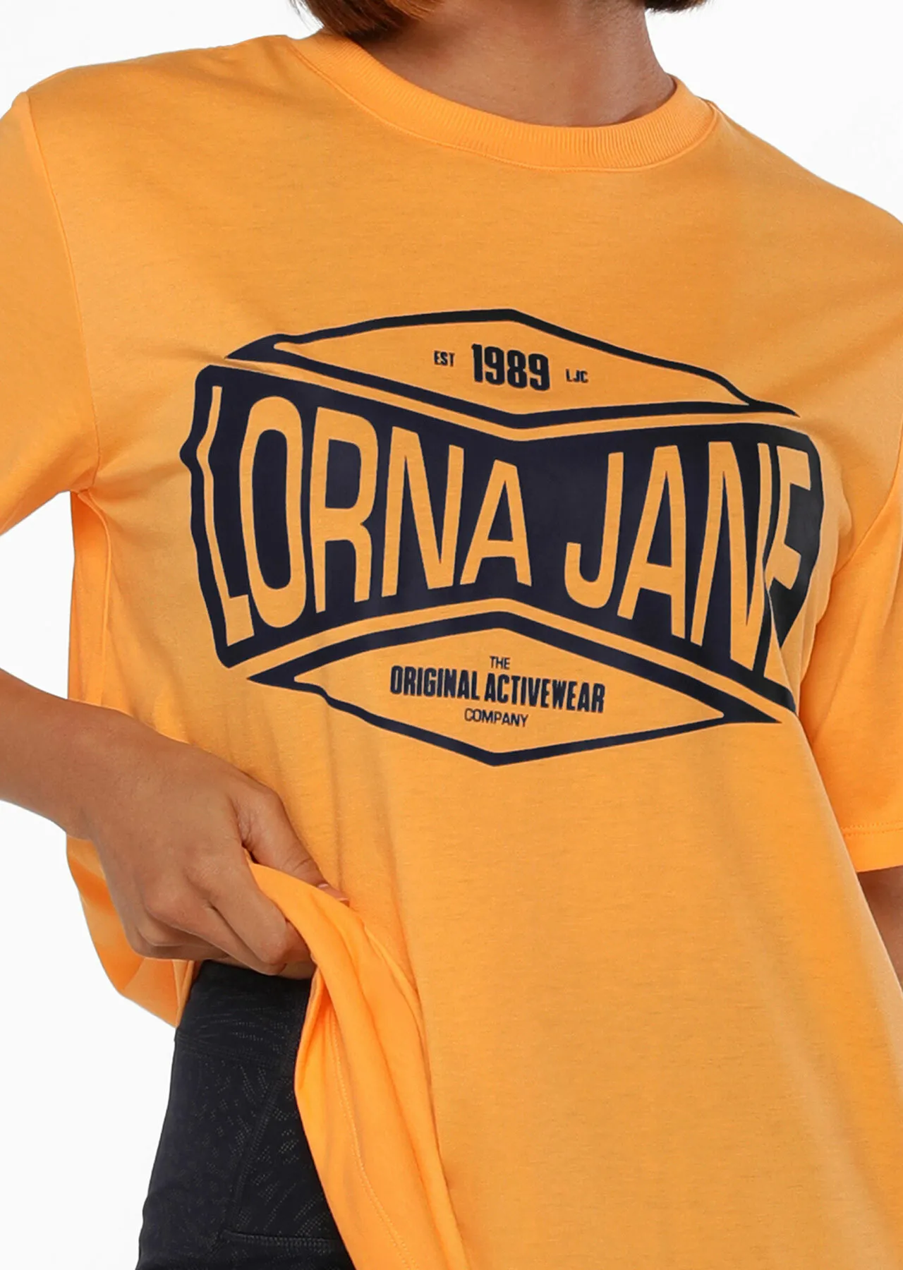 Original Activewear Relaxed Tee | Yellow | Sale | Lorna Jane New Zealand