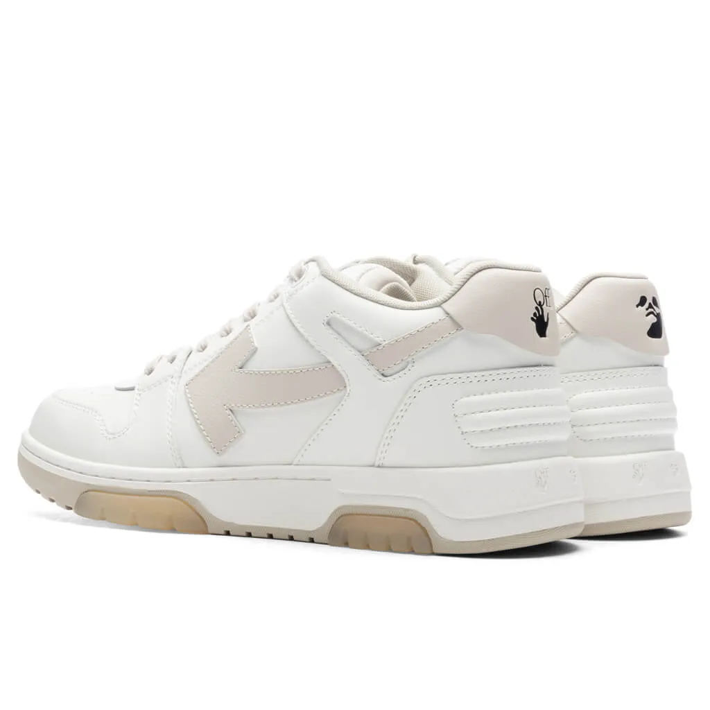 Out of Office Calf Leather - White/Beige