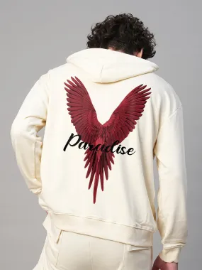 Paradise Men Drop Shoulder Premium Terry Hoodie