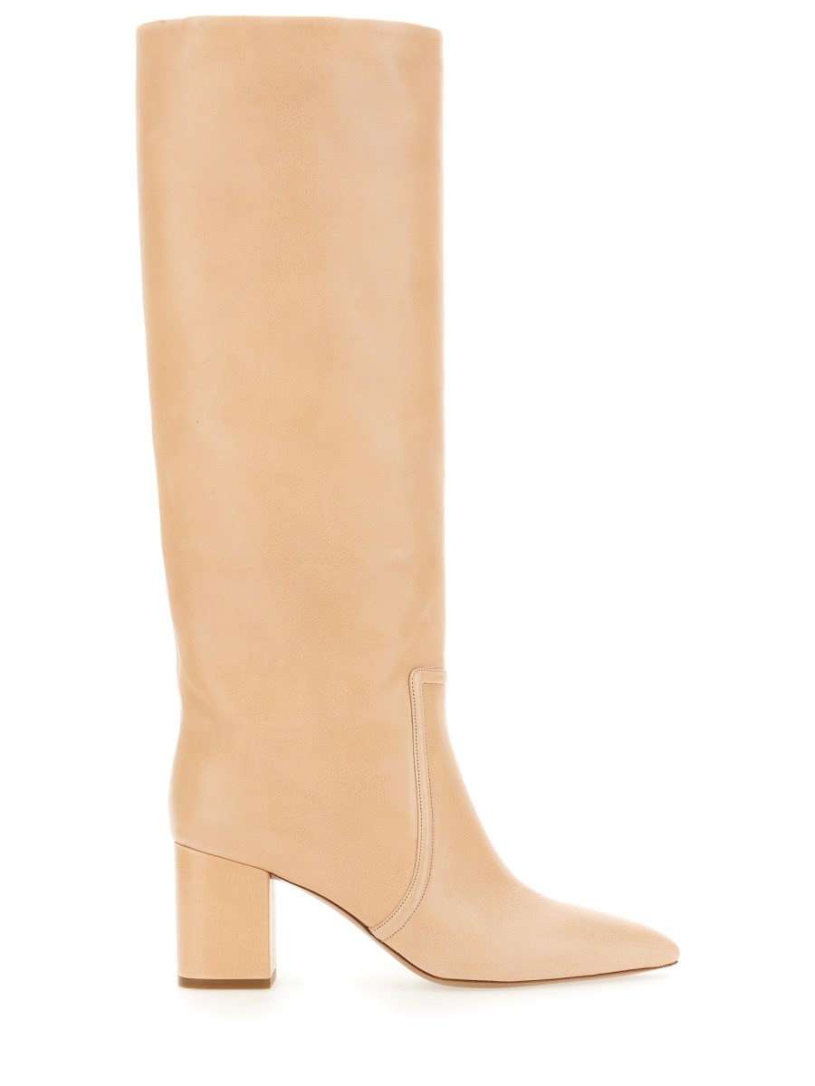 PARIS TEXAS    LEATHER KNEE-HIGH BOOT