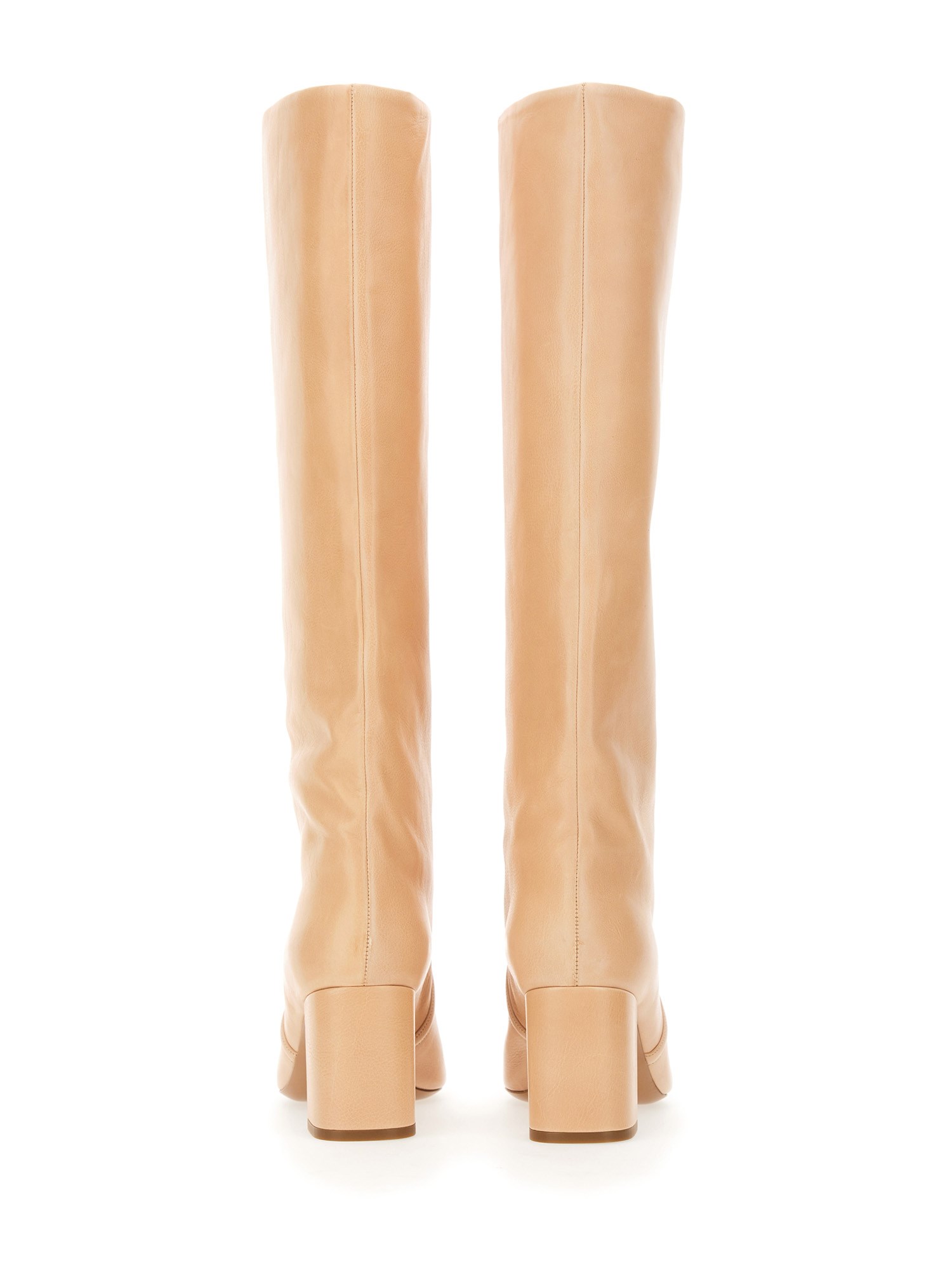 PARIS TEXAS    LEATHER KNEE-HIGH BOOT