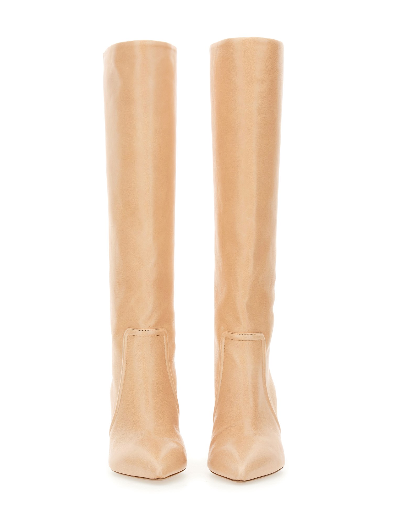 PARIS TEXAS    LEATHER KNEE-HIGH BOOT