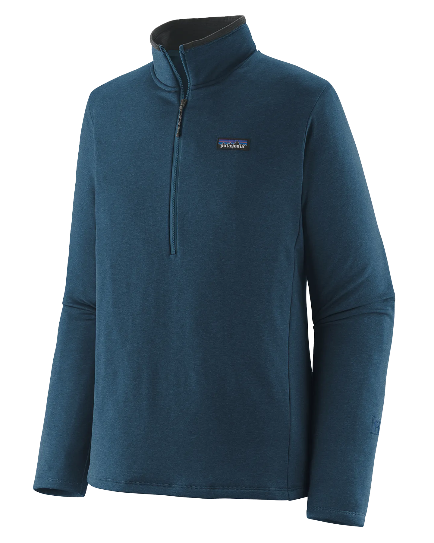 Patagonia R1 Daily Zip-Neck - Lagom Blue / Tidepool Blue X-Dye