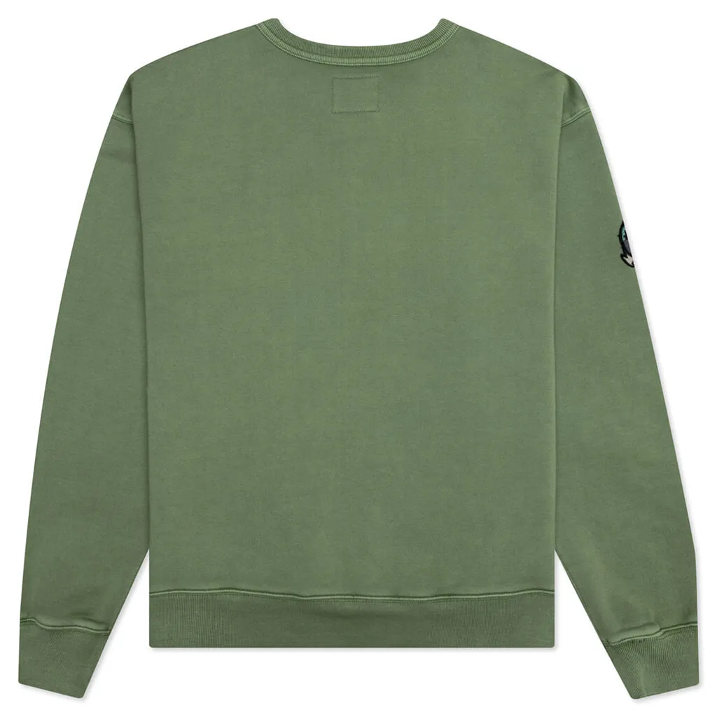 Patches Crewneck - Green