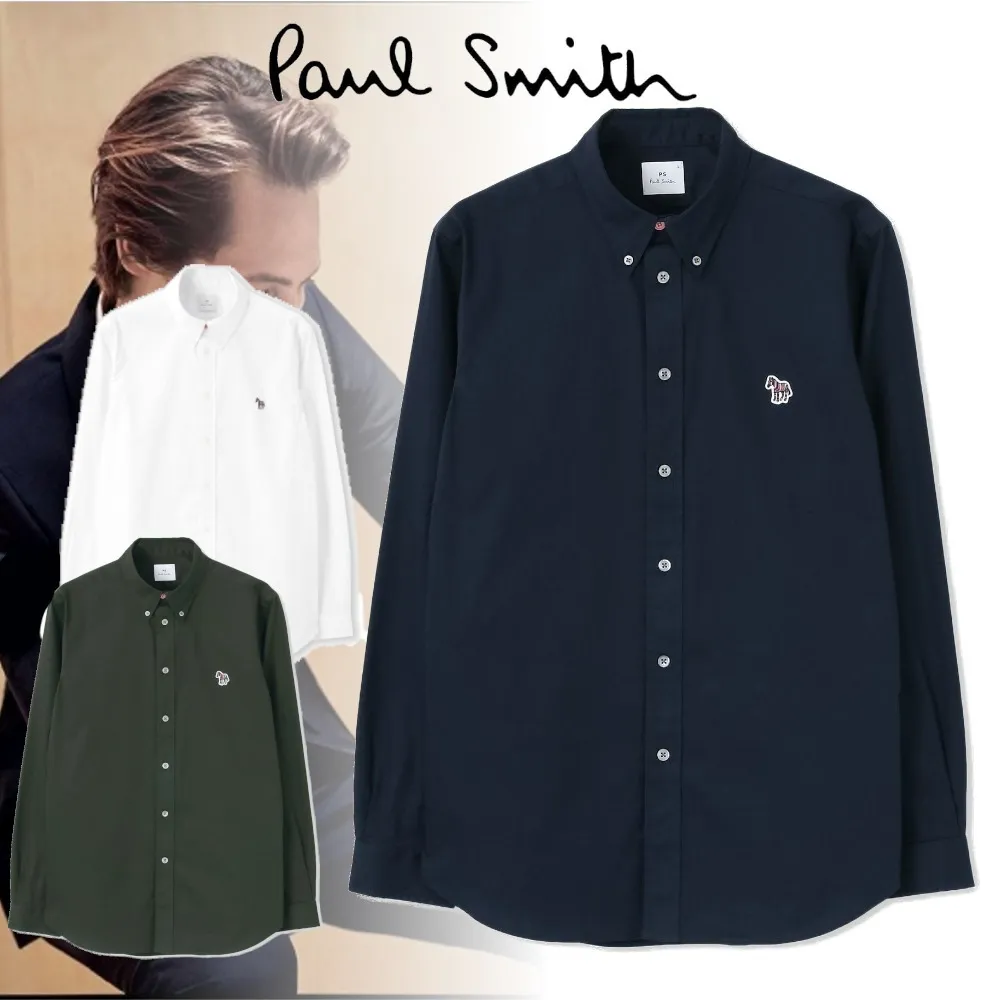 Paul Smith  |Long Sleeves Cotton Shirts