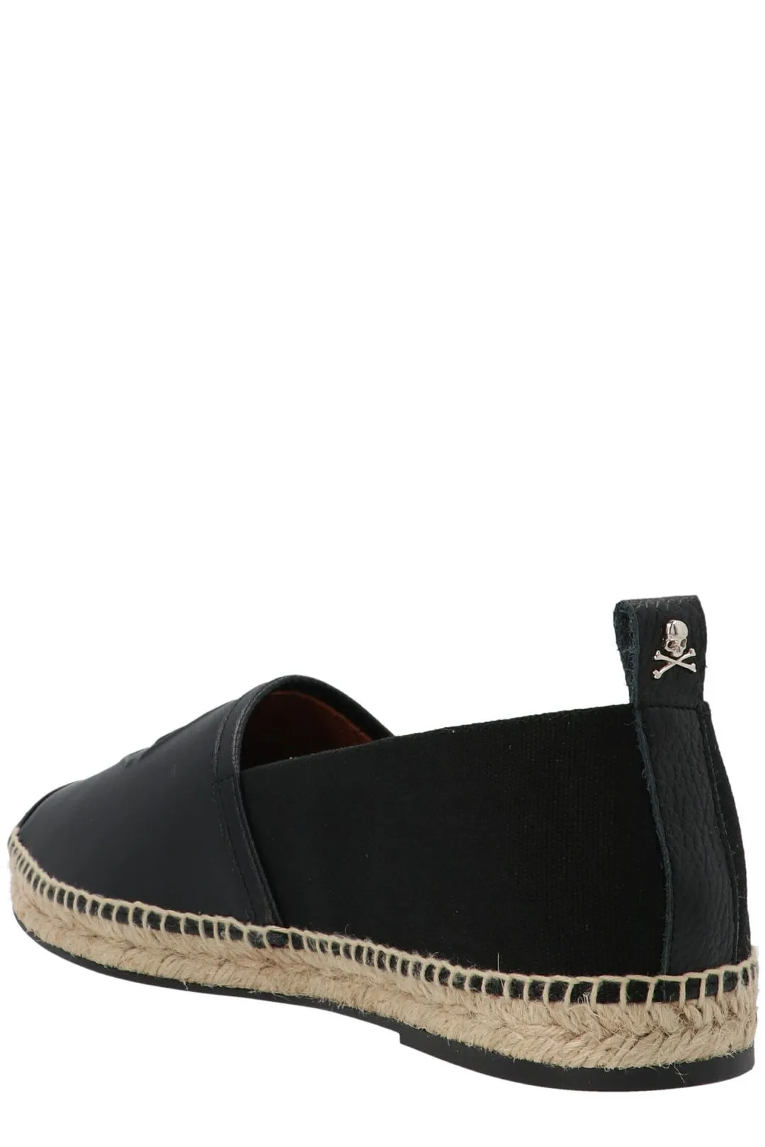 Philipp Plein logo-Embossed Slip-On Espadrilles