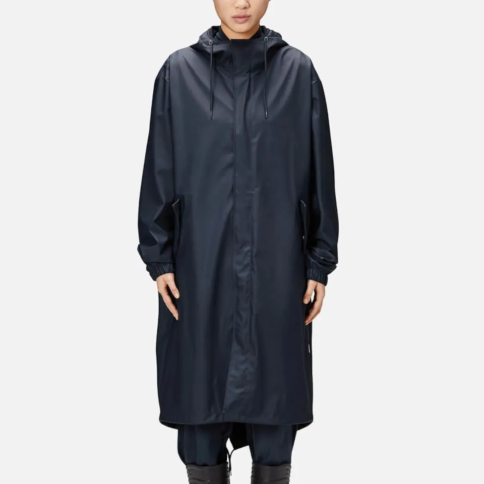 Rains Coated-Shell Fishtail Parka - XS | Coggles