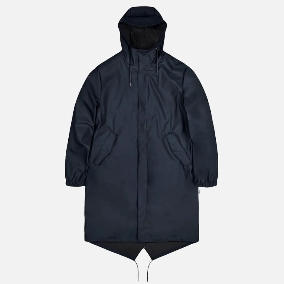 Rains Coated-Shell Fishtail Parka - XS | Coggles