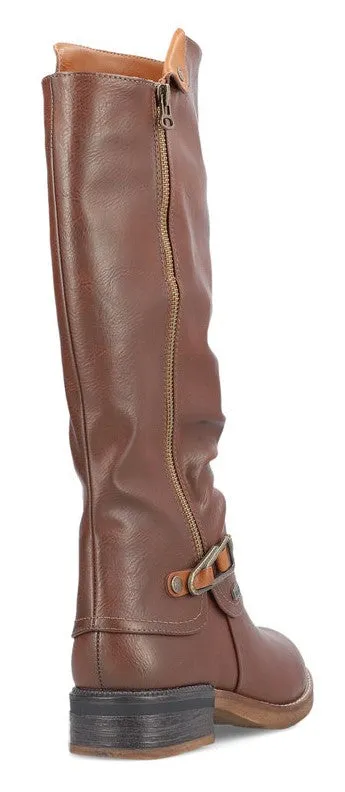 Rieker 94652-25 TX Womens Zip Fastening Knee High Boot