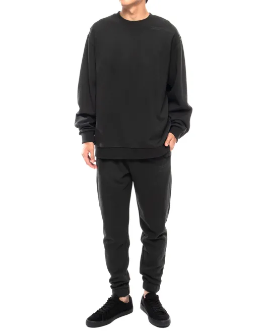 RVCA  |Long Sleeves Plain Logo Sweatshirts