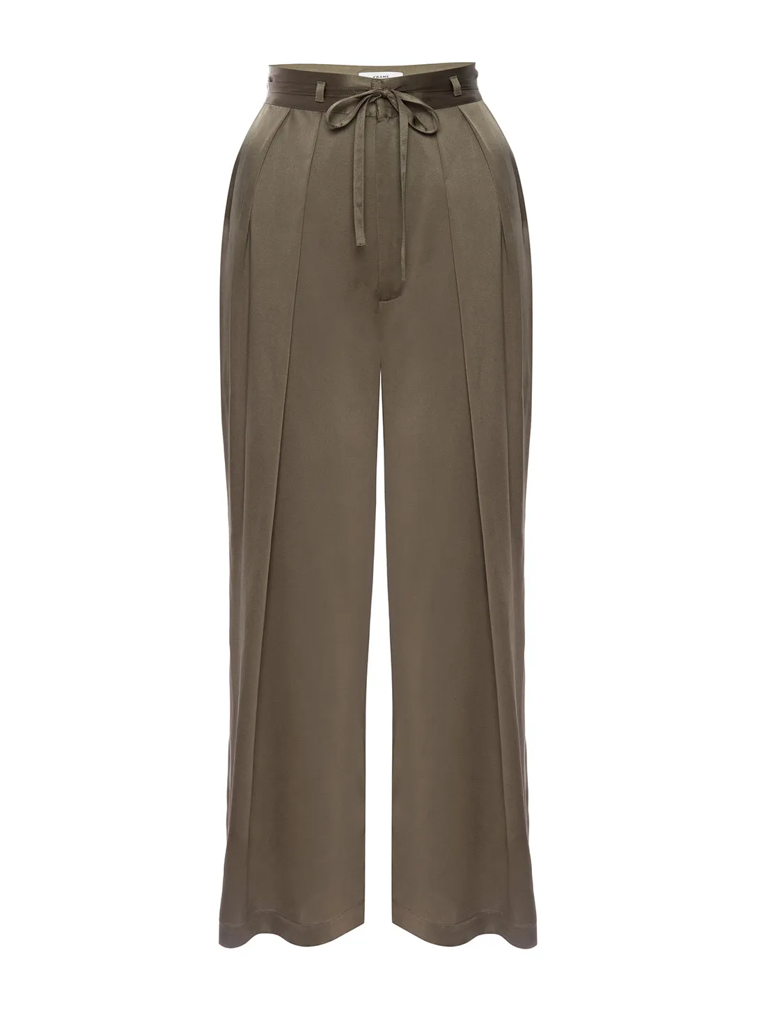 Silk Trouser - Cypress