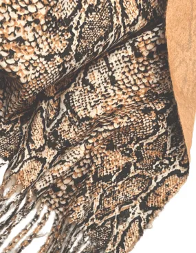 Snake Print Shawl