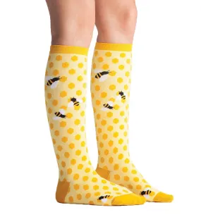 SOCK it to me Unisex Knee High Socks (Prints) - Bee's Knees