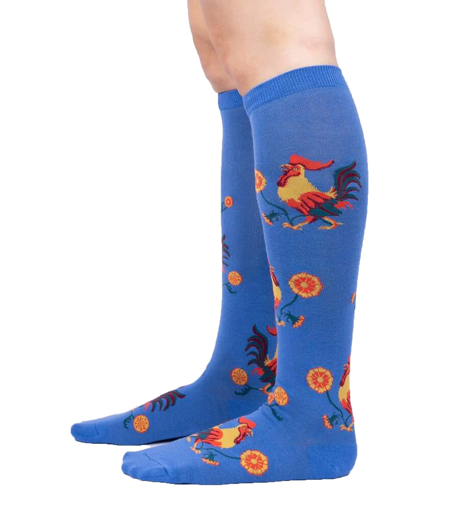 SOCK it to me Unisex Knee High Socks (Prints) - Rise and Shine