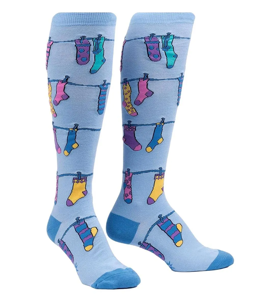 SOCK it to me Unisex Knee High Socks (Prints) - Socks on Socks