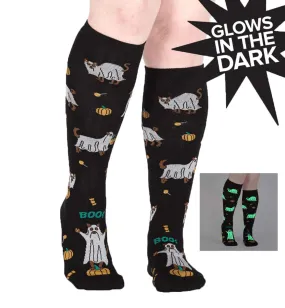 SOCK it to me Unisex Knee High Socks (Prints) - Trick Or Treat