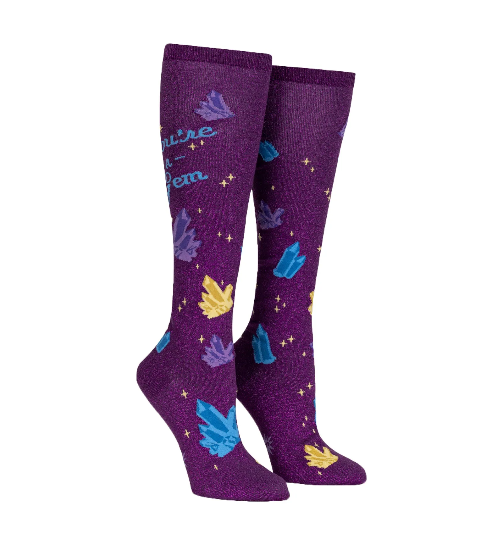 SOCK it to me Unisex Knee High Socks (Prints) - You're a Gem