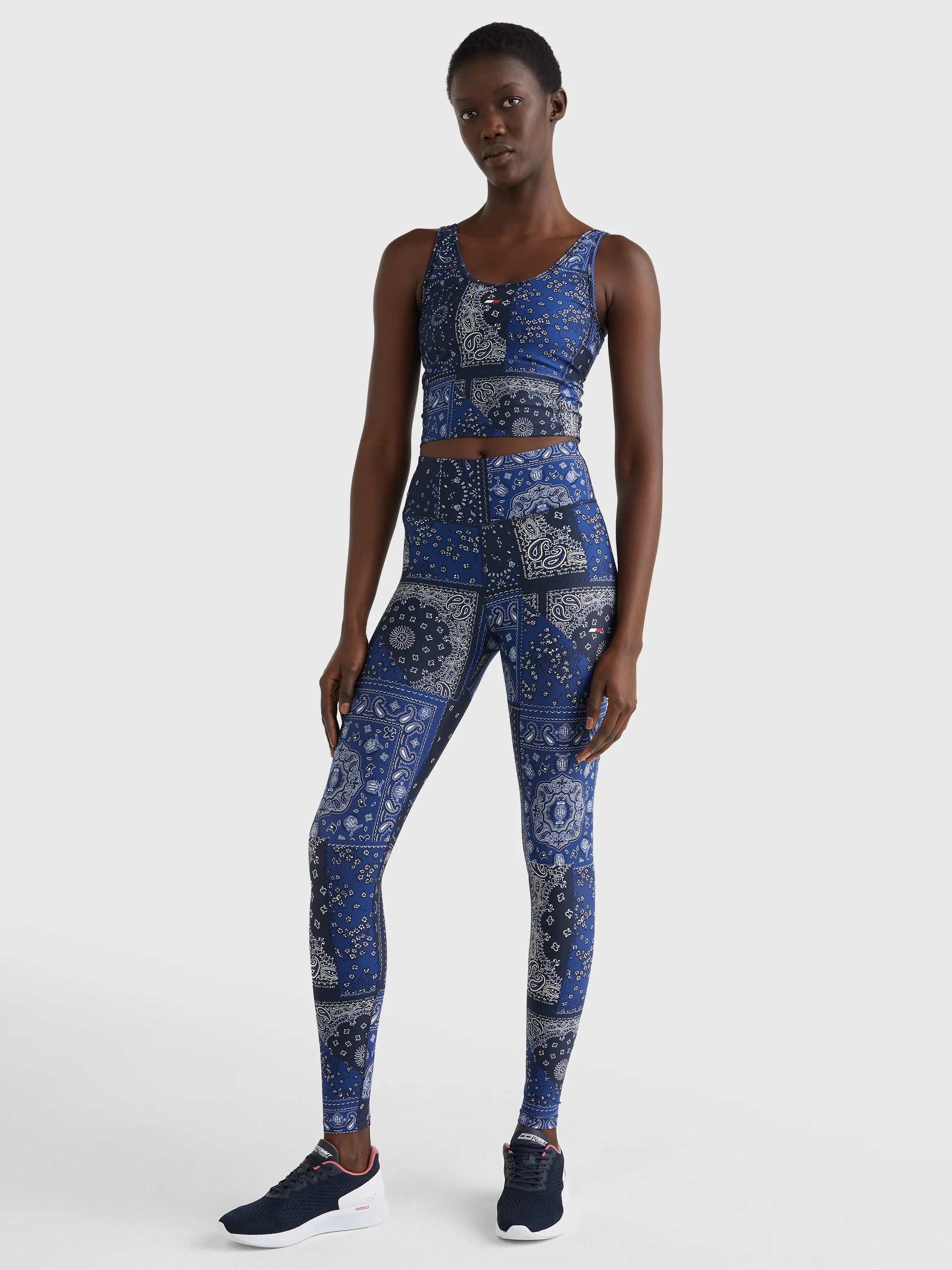 Sport Printed Full-Length Leggings | Activewear | Tommy Hilfiger