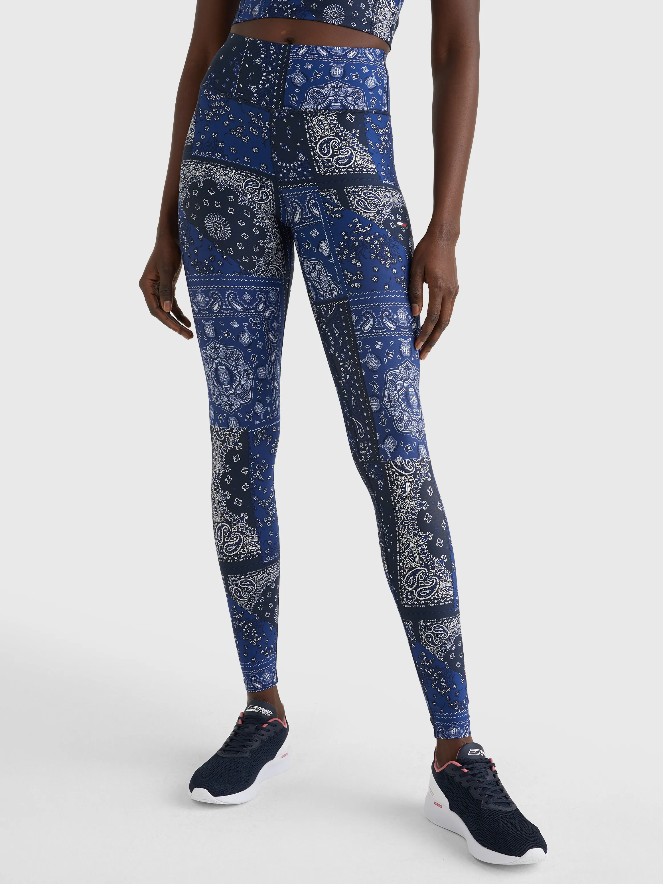 Sport Printed Full-Length Leggings | Activewear | Tommy Hilfiger