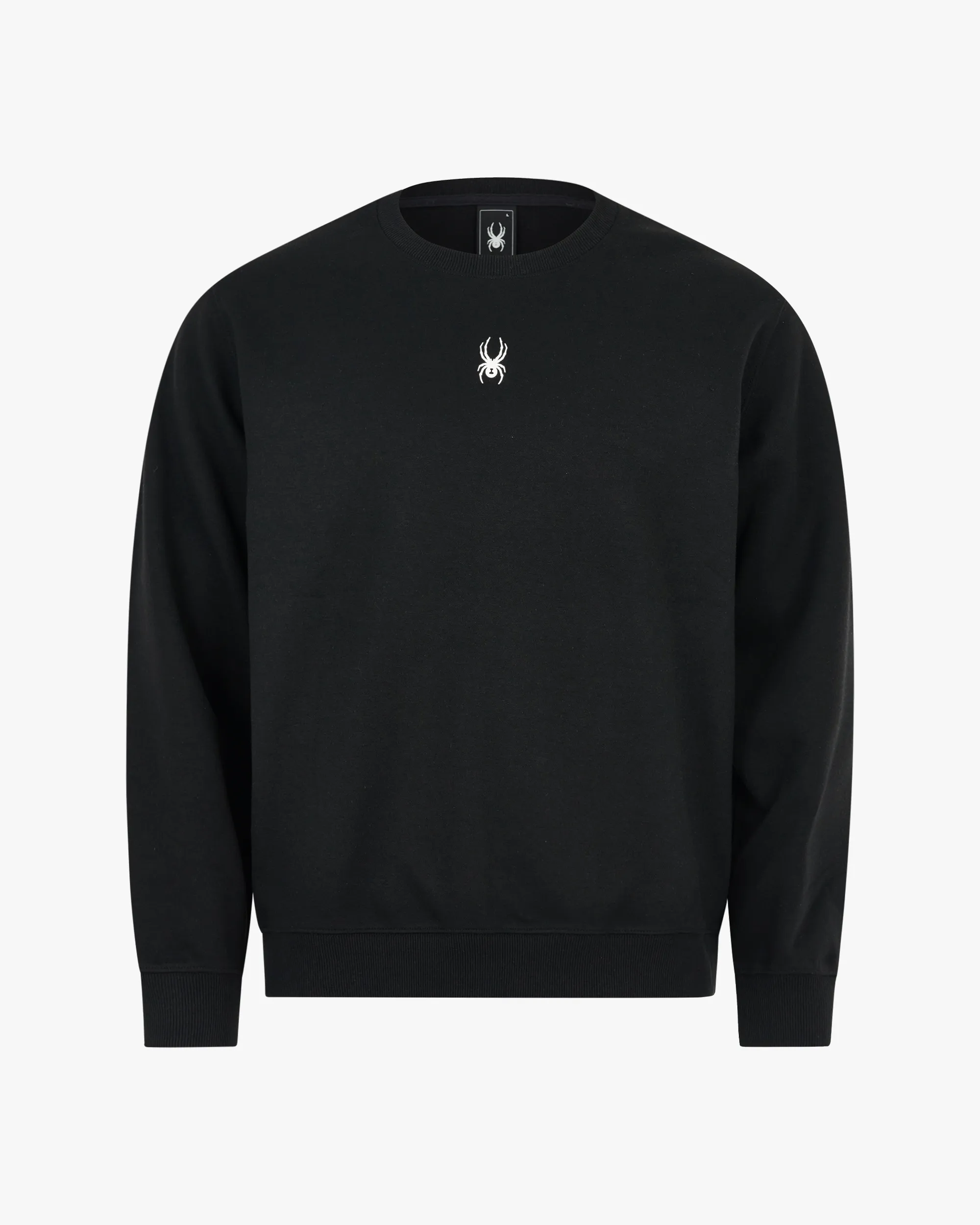 SPYDER  |Street Style Long Sleeves Plain Logo Sweatshirts