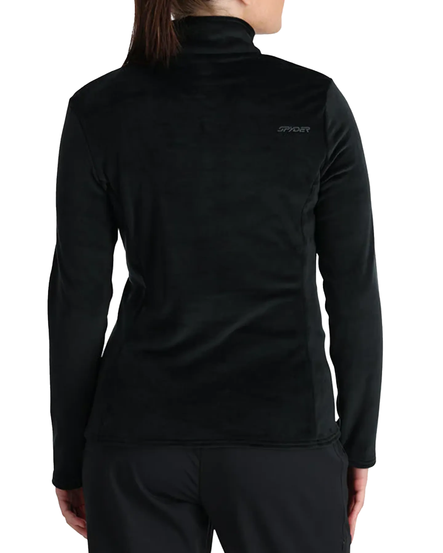 Spyder Women's Shimmer Bug Half Zip - Black