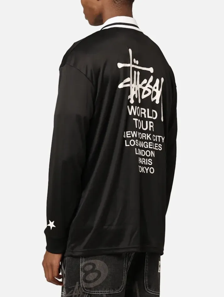 STUSSY  |Pullovers Street Style Long Sleeves Logo Military