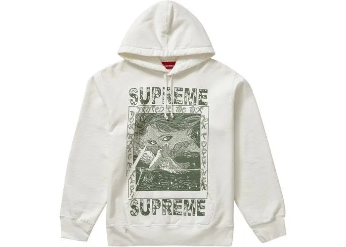 Supreme  |Pullovers Unisex Street Style Long Sleeves Logo Skater Style