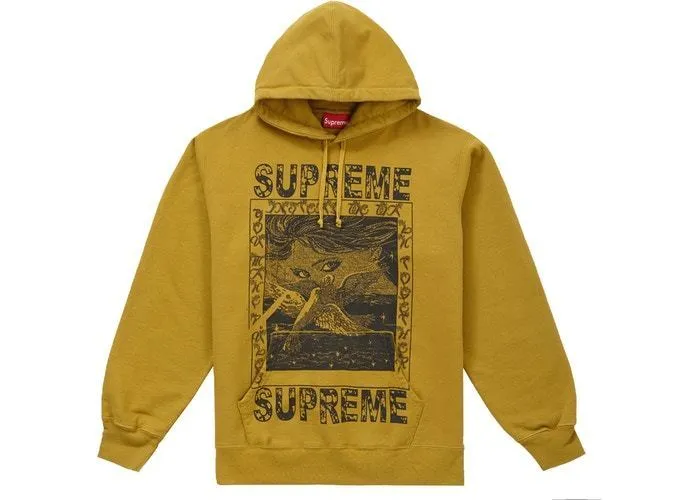 Supreme  |Pullovers Unisex Street Style Long Sleeves Logo Skater Style