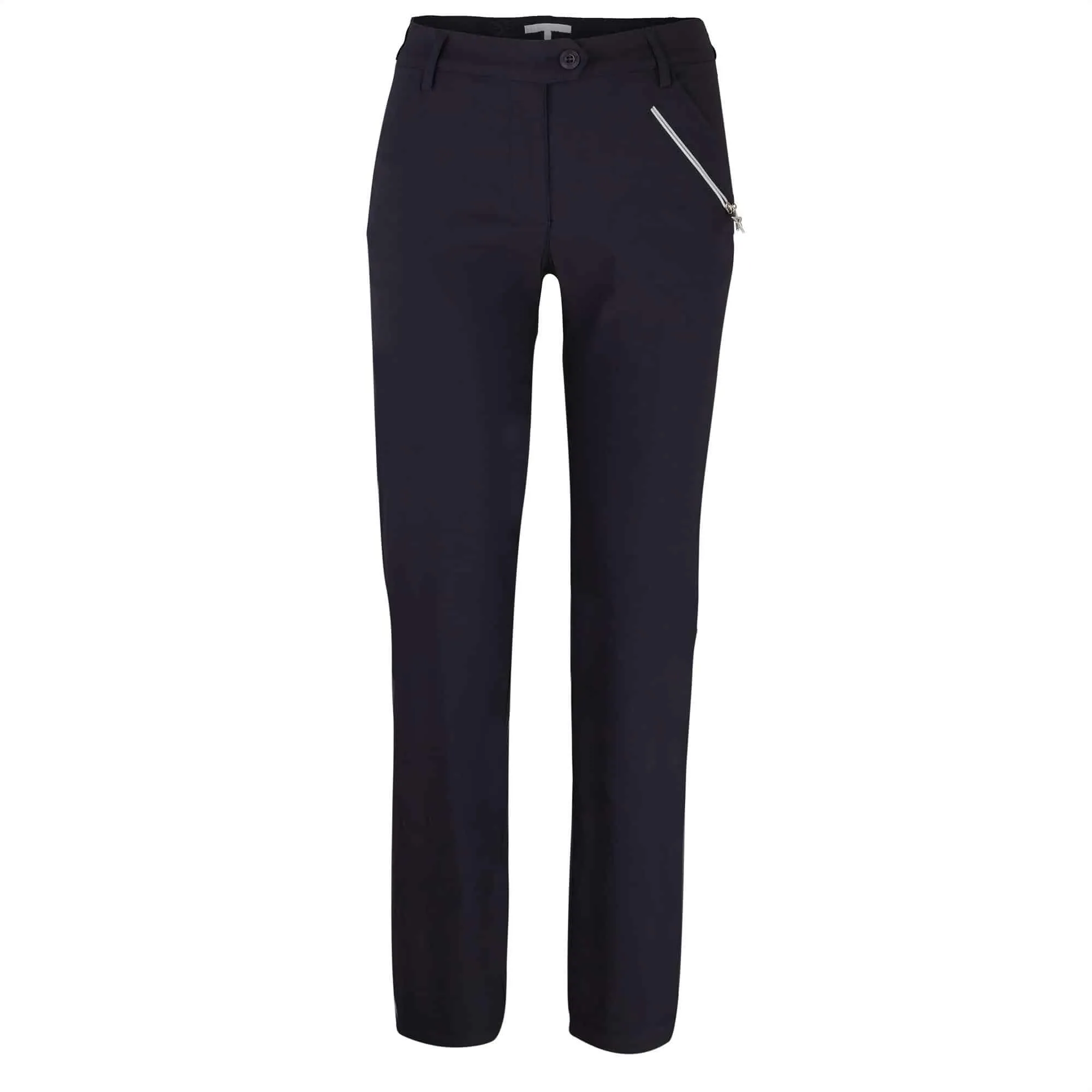 Swing Out Sister Core Ladies Golf Trousers Navy 29 Inch Leg