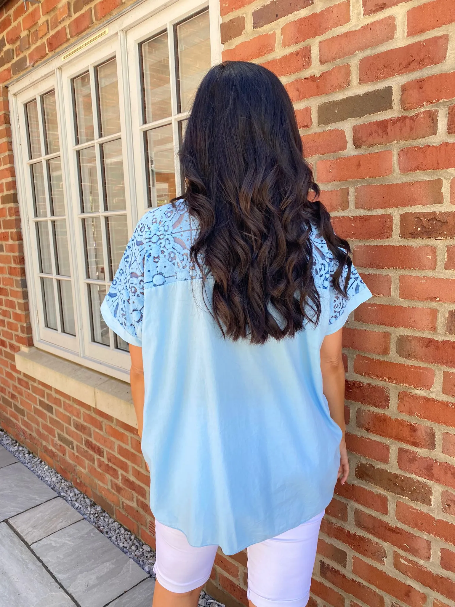 Textured Heart Lace Top Thea