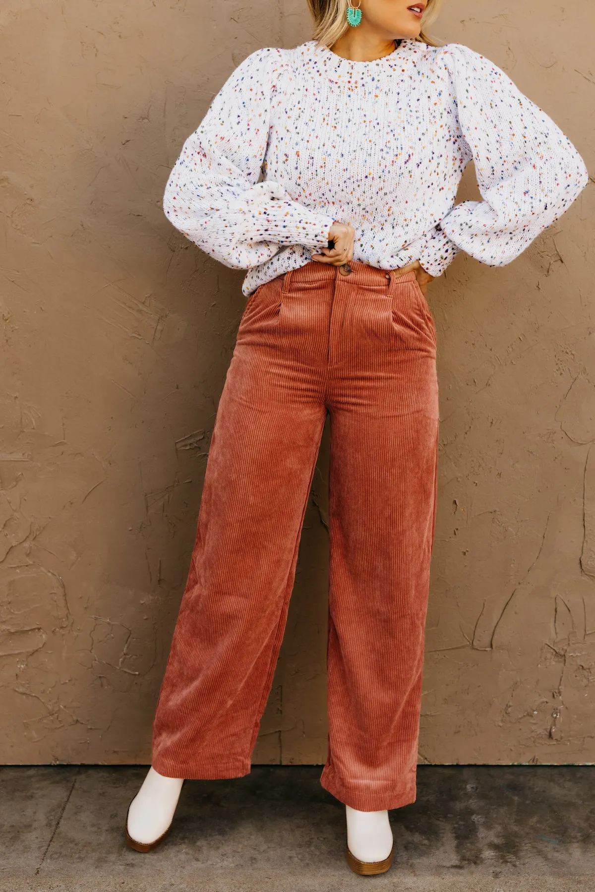 The Dariel Corduroy Pants  - FINAL SALE