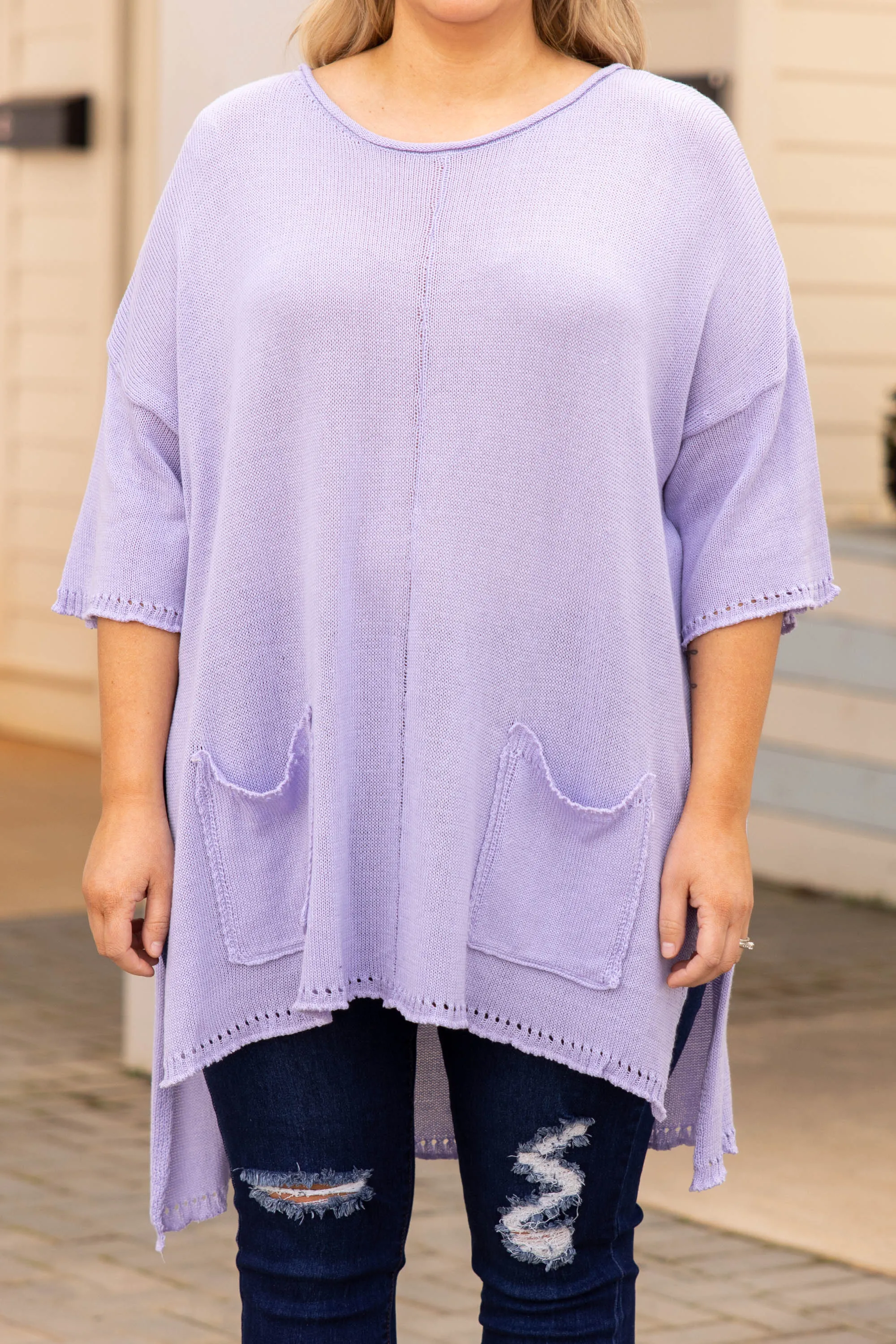 The Lucky One Tunic, Lavender