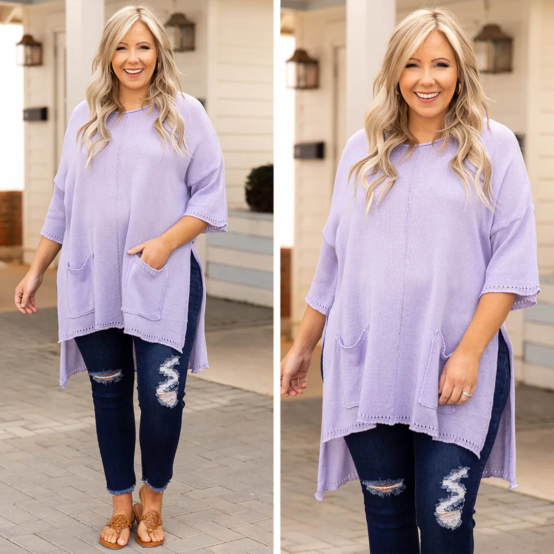 The Lucky One Tunic, Lavender