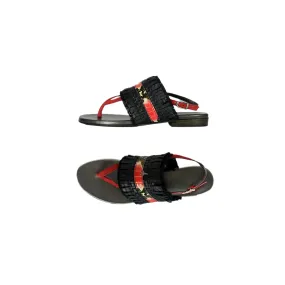 Thong Sandal Intreccio Red