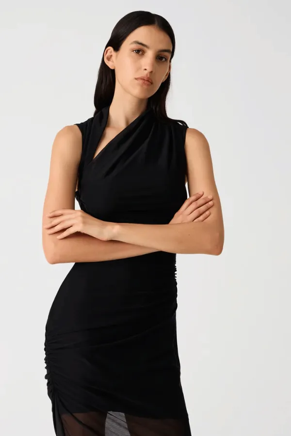 Tillie Midi Dress Black