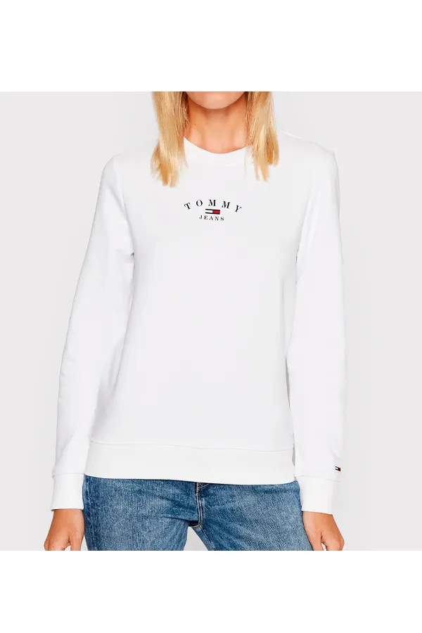 Tommy Hilfiger Women Sweatshirt Logo White