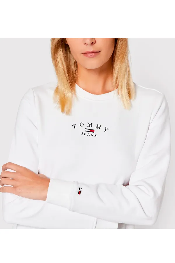 Tommy Hilfiger Women Sweatshirt Logo White