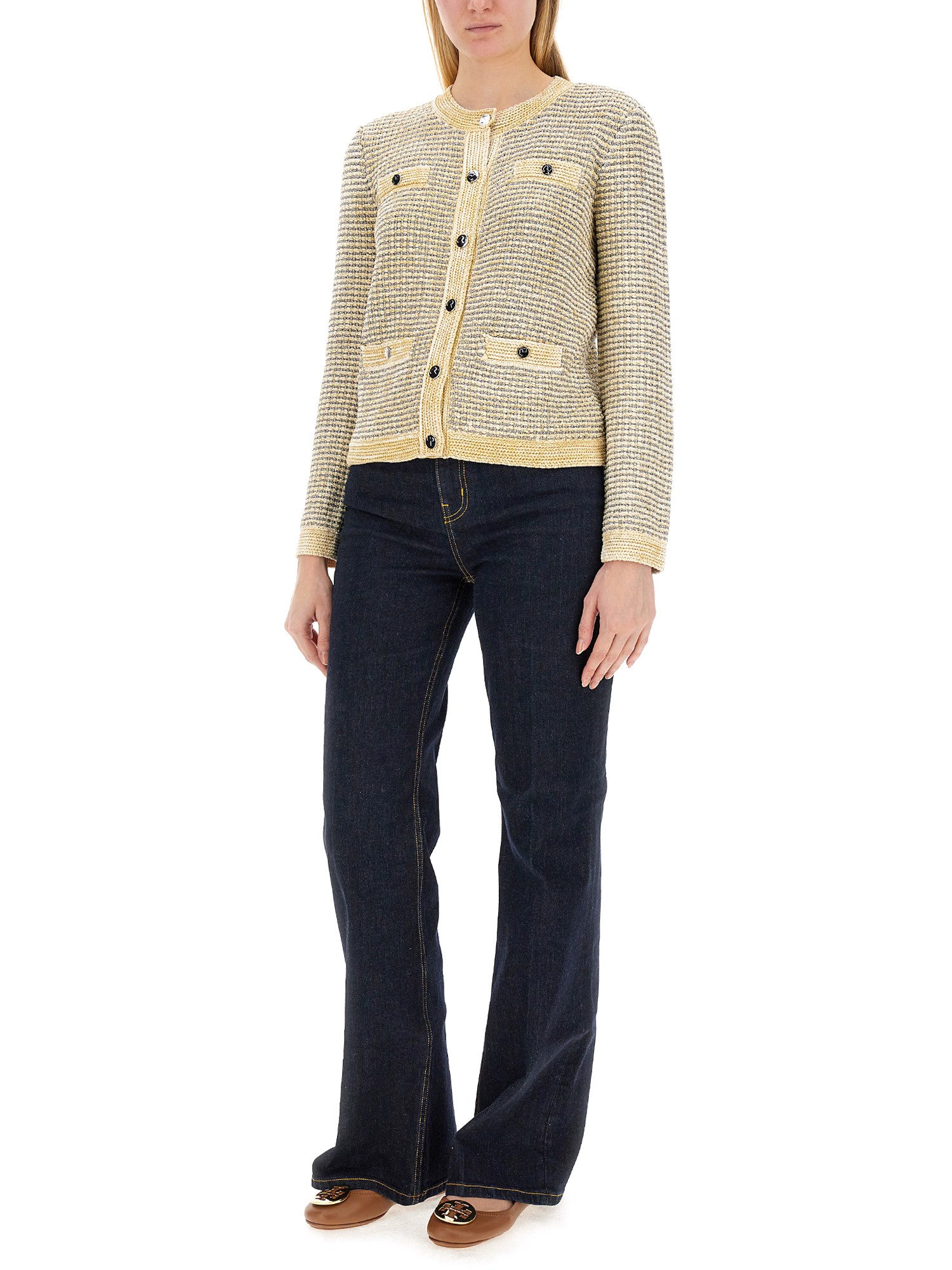 TORY BURCH    VISCOSE KENDRA CARDIGAN