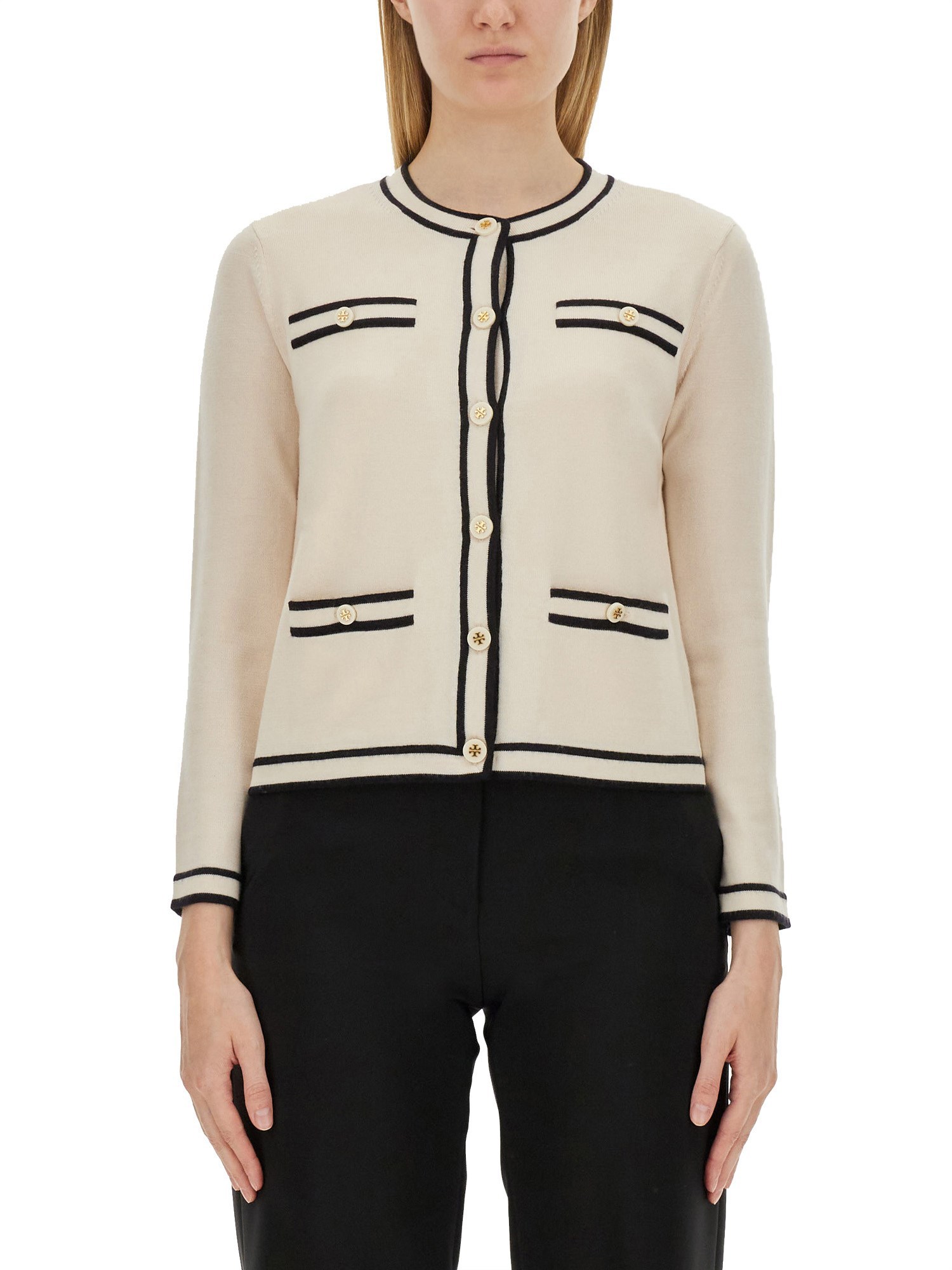 TORY BURCH    WOOL KENDRA CARDIGAN