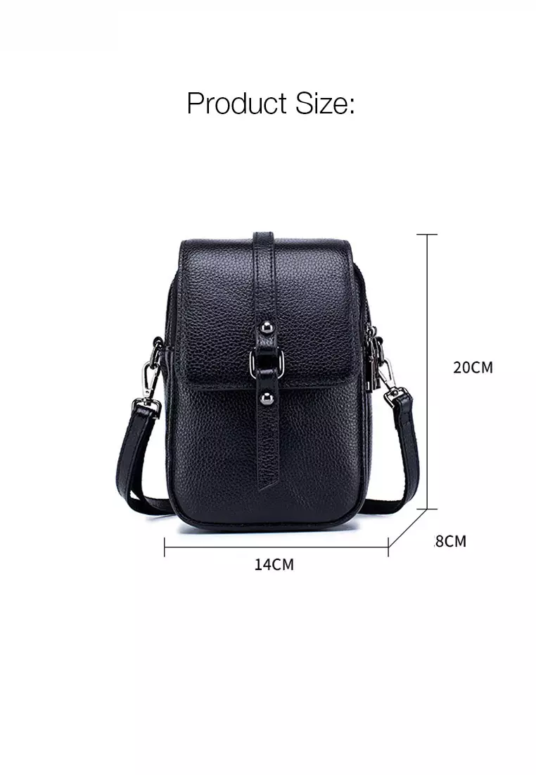 Twenty Eight Shoes Multi Purpose Full Grain Leather Cross-Body Bag JW AN-9915