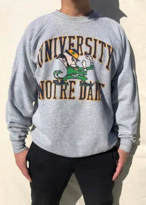 University Notre Dame Fighting Irish Sweater Grey (XL)